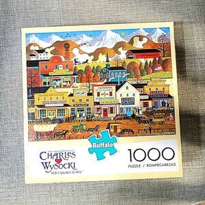 Charles Wysocki "Pete's Gambling Hall " 1,000 piece Jigsaw Puzzle